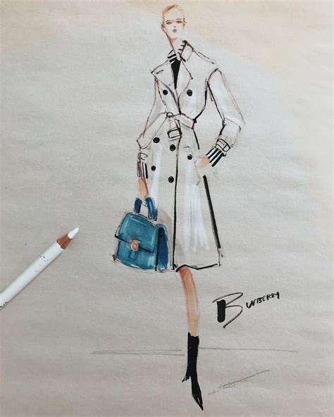 fashion sketch man woman burberry|Burberry's sketch .